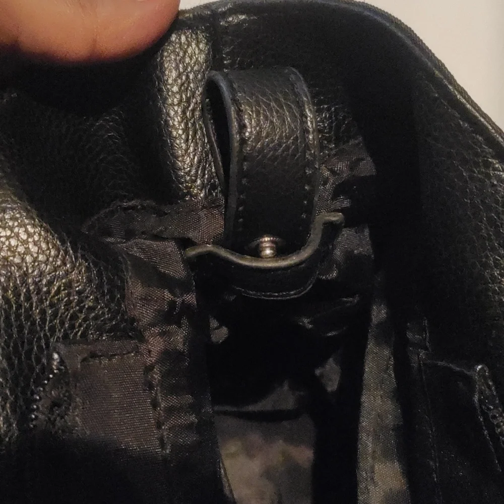 Vintage 80s leather patchwork bag - Picture 12 of 12